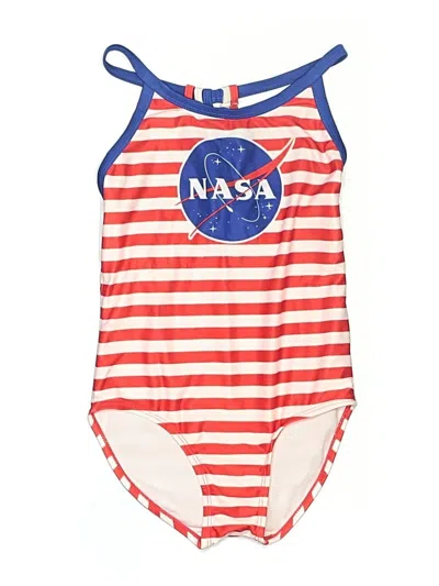 Pre-owned Nasa Kids' One Piece Swimsuit In Red