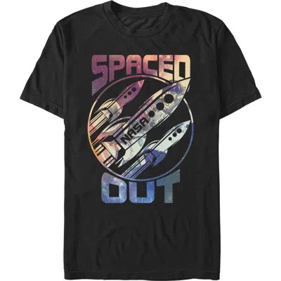 Nasa Rocket Badge Pattern Graphic T-shirt In Multi
