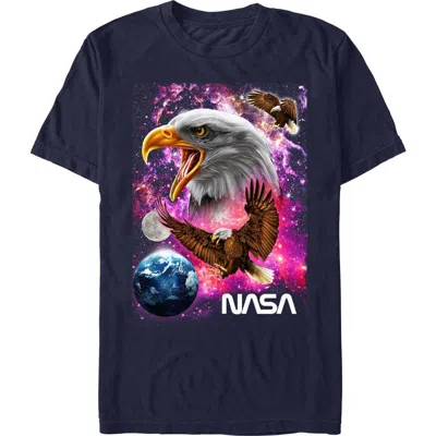 Nasa Space Eagle Art Graphic T-shirt In Multi