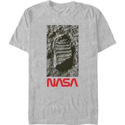 Nasa Space Footprint Logo Graphic T-shirt In Multi