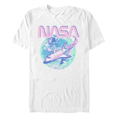 Nasa Space Mission  Graphic T-shirt In White