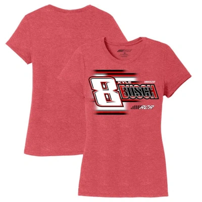Nascar Richard Childress Racing Team Collection Red Kyle Busch Tri-blend Scoop Neck T-shirt