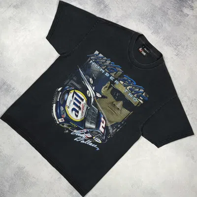 Pre-owned Nascar Vintage Rusty Wallace  Racing Aop T Shirt 90's In Black