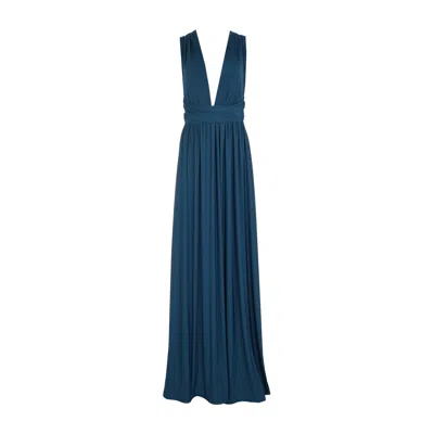 Nash Women's Blue Allium Dark Petrol Dress
