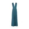 Nash Women's Blue Allium Petrol Dress In Blue