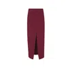 Nash Women's Red Alyssa Burgundy Skirt In Red