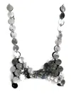Nasha Chainmail Mirrored Bra In Metallic