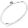 Nashelle Birthstone Ring In June Sterling Silver