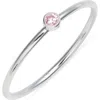 Nashelle Birthstone Ring In October Sterling Silver