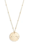 Nashelle Constellation Pendant Necklace In Gold Fill Aries