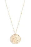 Nashelle Constellation Pendant Necklace In Gold Fill Libra