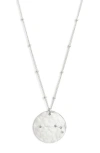 Nashelle Constellation Pendant Necklace In Sterling Silver Aries