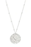 Nashelle Constellation Pendant Necklace In Sterling Silver Cancer