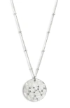 Nashelle Constellation Pendant Necklace In Sterling Silver Sagittarius