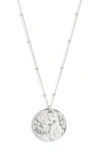 Nashelle Constellation Pendant Necklace In Sterling Silver Scorpio