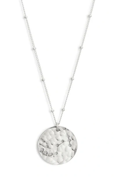 Nashelle Constellation Pendant Necklace In Sterling Silver Scorpio