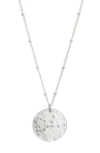 Nashelle Constellation Pendant Necklace In Sterling Silver Virgo