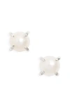 Nashelle Cultured Pearl Stud Earrings In White