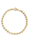 Nashelle Disco Chain Bracelet In Brown