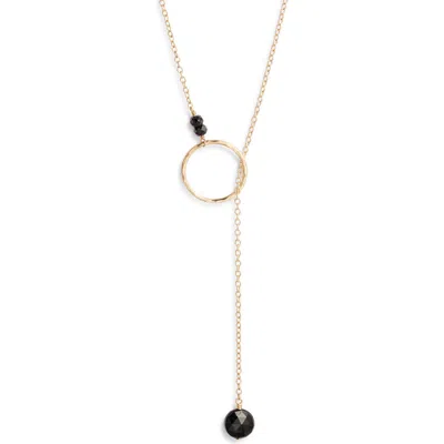 Nashelle Gwyneth Semiprecious Toggle Necklace