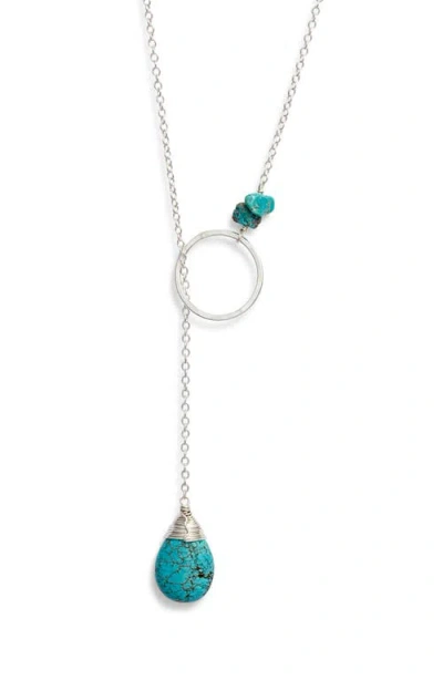Nashelle Gwyneth Toggle Necklace In Silver
