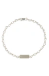 Nashelle Hadley Initial Bar Bracelet In Sterling Silver - E