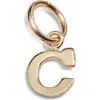 Nashelle Initial Charm In Gold Fill - C