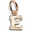 Nashelle Initial Charm In Gold Fill - E