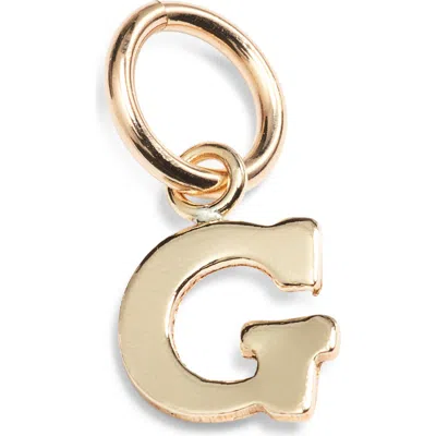 Nashelle Initial Charm In Gold Fill - G