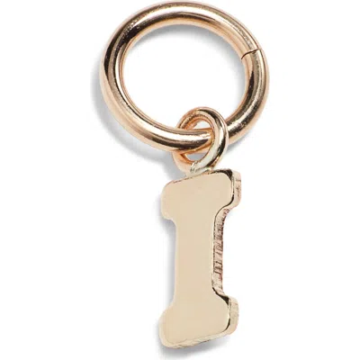 Nashelle Initial Charm In Gold Fill - I