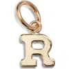 Nashelle Initial Charm In Gold Fill - R