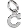 Nashelle Initial Charm In Sterling Silver - C