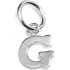Nashelle Initial Charm In Sterling Silver - G