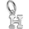 Nashelle Initial Charm In Sterling Silver - H
