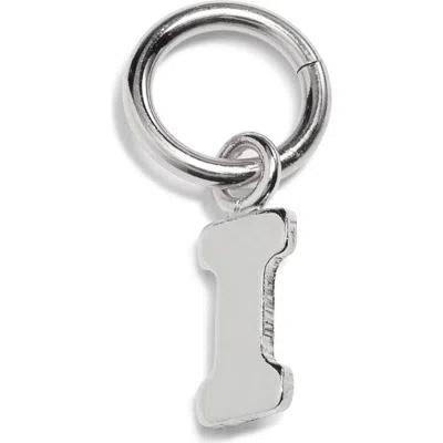 Nashelle Initial Charm In Sterling Silver - I