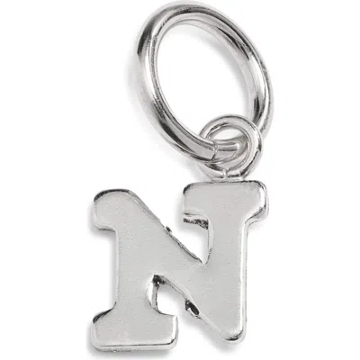 Nashelle Initial Charm In Sterling Silver - N