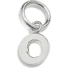 Nashelle Initial Charm In Sterling Silver - O