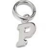 Nashelle Initial Charm In Sterling Silver - P