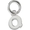 Nashelle Initial Charm In Sterling Silver - Q