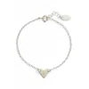 Nashelle Initial Heart Bracelet