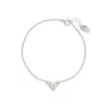 Nashelle Initial Heart Bracelet In Gold