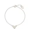 Nashelle Initial Heart Bracelet In Green