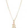 Nashelle Initial Pendant Necklace In Gold Fill - R