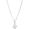 Nashelle Initial Pendant Necklace In Sterling Silver - H