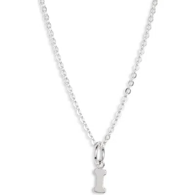 Nashelle Initial Pendant Necklace In Sterling Silver - I
