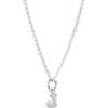 Nashelle Initial Pendant Necklace In Sterling Silver - J