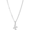 Nashelle Initial Pendant Necklace In Sterling Silver - K
