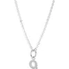 Nashelle Initial Pendant Necklace In Sterling Silver - Q