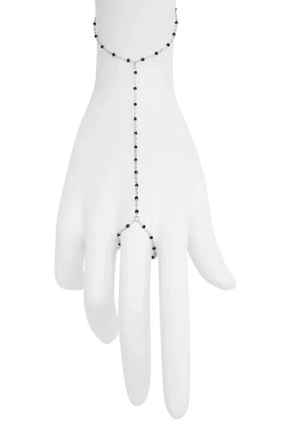 Nashelle Iris Bead Hand Chain