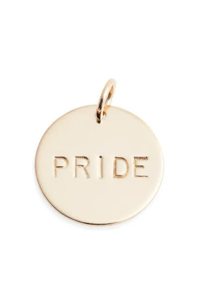 Nashelle Pride Charm In Gold
